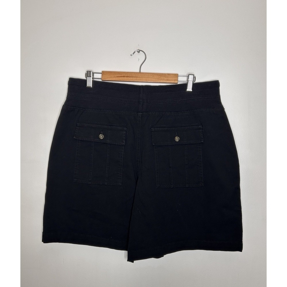 Terra & Sky Black Pocket Short Women's Pull On Drawstring Size 0X 14W NEW NWT - Picture 5 of 10